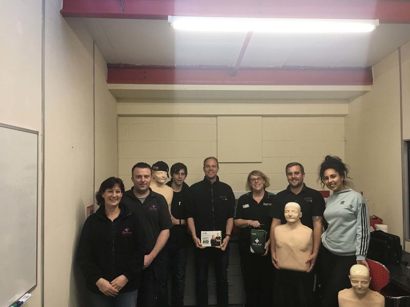 First Aid Training With St Johns Ambulance!